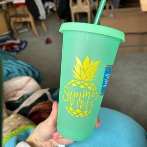 Brand new color changing tumbler